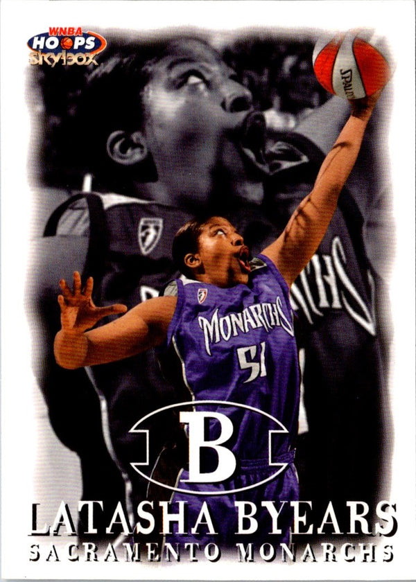 1999 Hoops WNBA Latasha Byears #20