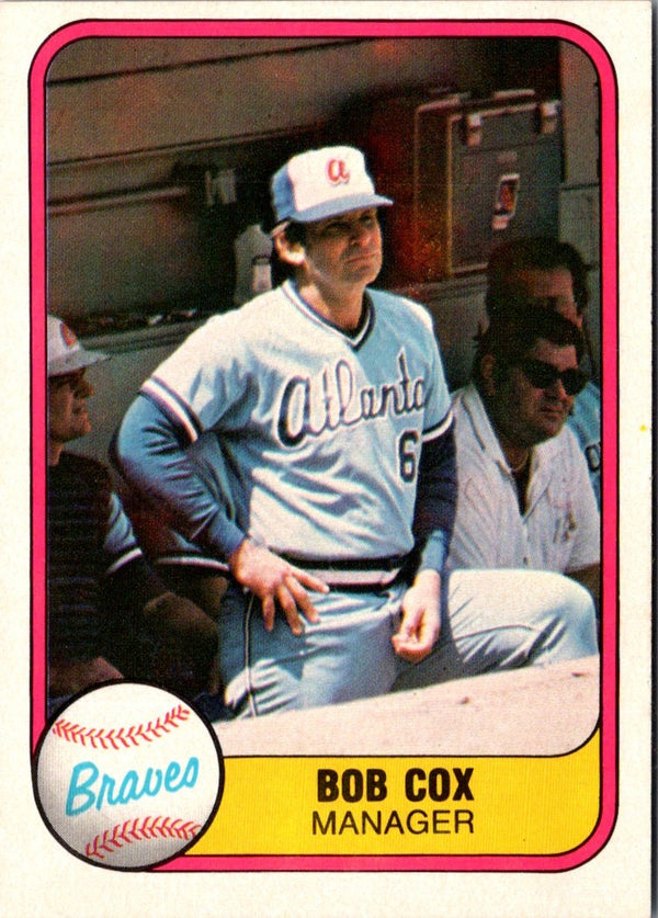 1981 Fleer Bob Cox #247