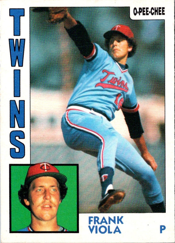 1984 O-Pee-Chee Frank Viola #28