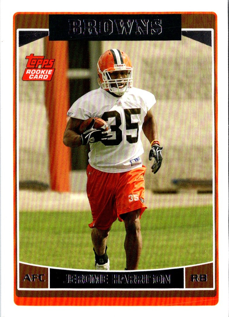 2006 Topps Jerome Harrison
