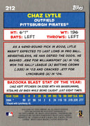 2005 Bazooka Chaz Lytle