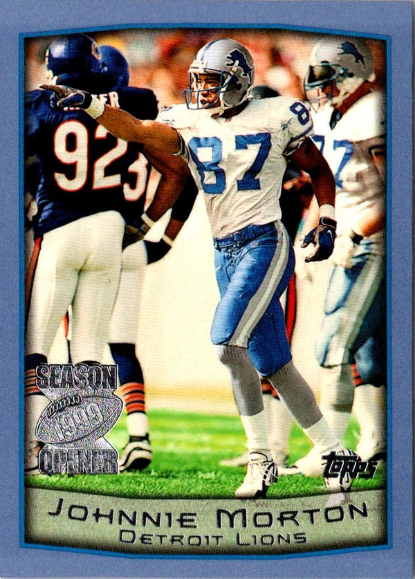 1998 Topps Season Opener Johnnie Morton #88