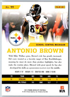 2013 Panini Absolute Retail Antonio Brown #77