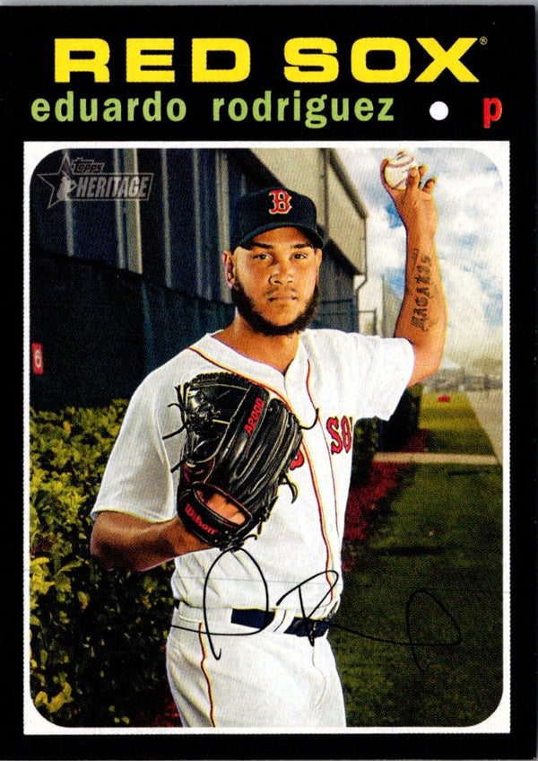 2020 Topps Heritage Eduardo Rodriguez #113 NM-MT+