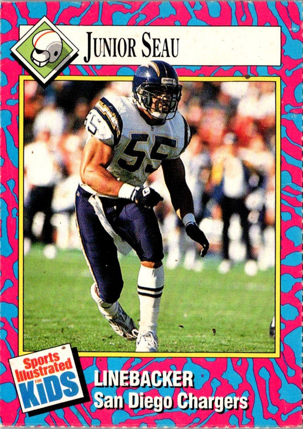 1992 Pro Line Profiles Junior Seau #138