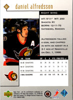 1998 Upper Deck Black Diamond Daniel Alfredsson #61