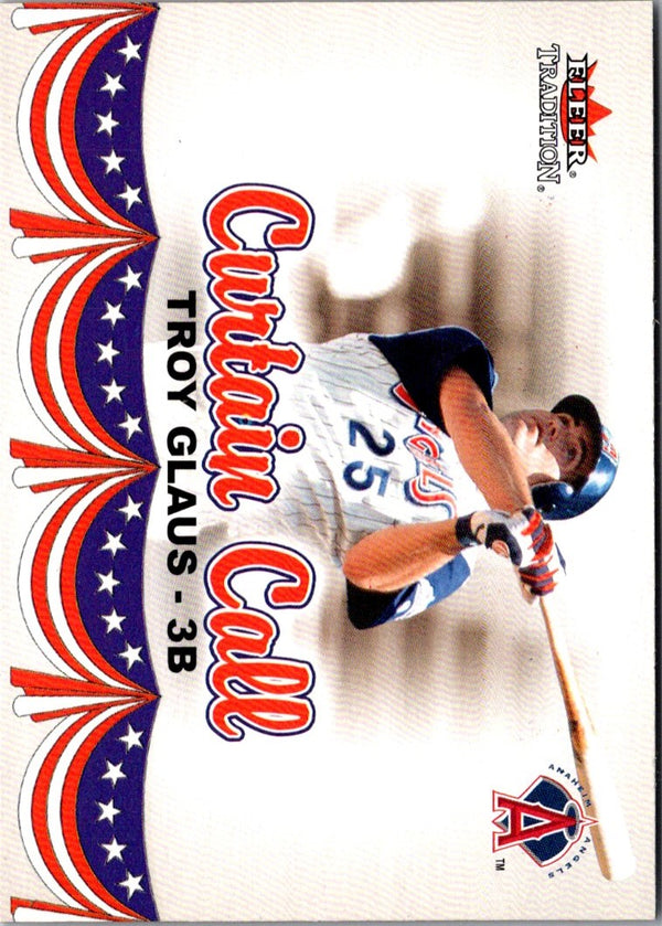 2002 Fleer Tradition Update Troy Glaus #U363