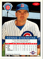 1993 Fleer Excel Kennie Steenstra #167
