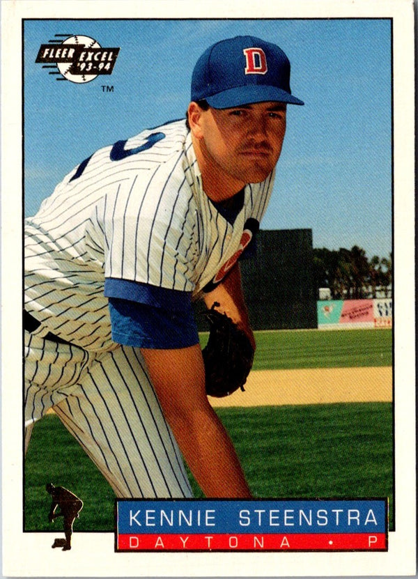 1993 Fleer Excel Kennie Steenstra #167