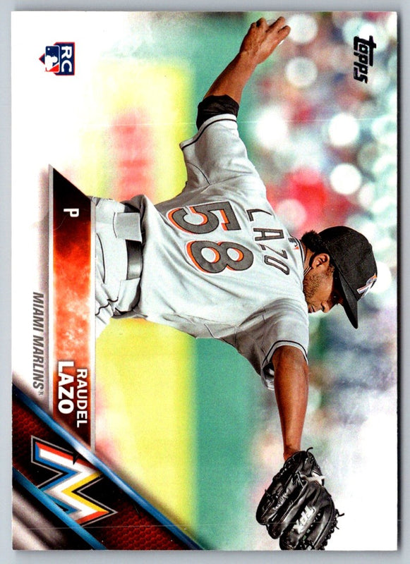 2016 Topps Raudel Lazo #436 Rookie