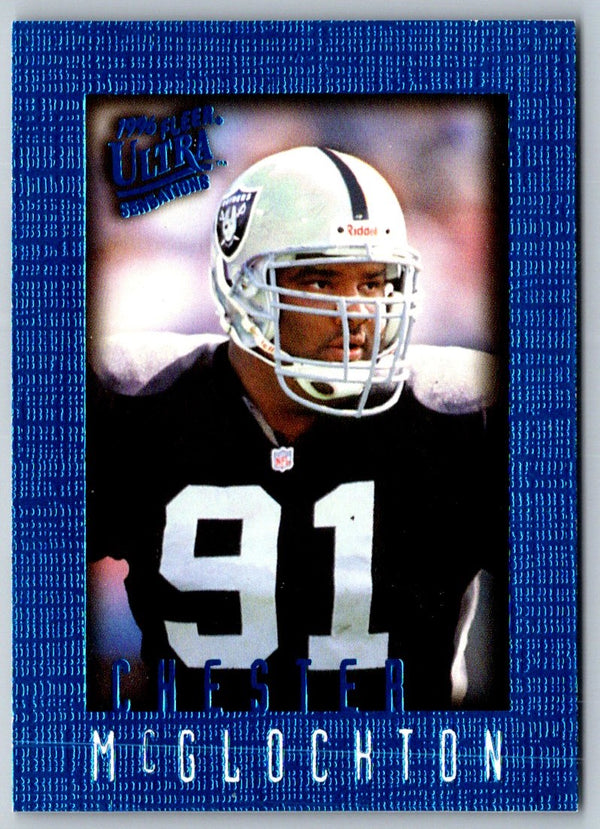 1996 Ultra Sensations Blue Chester McGlockton #77