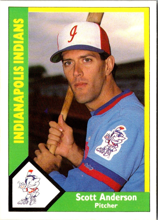 1990 CMC Indianapolis Indians Scott Anderson #7