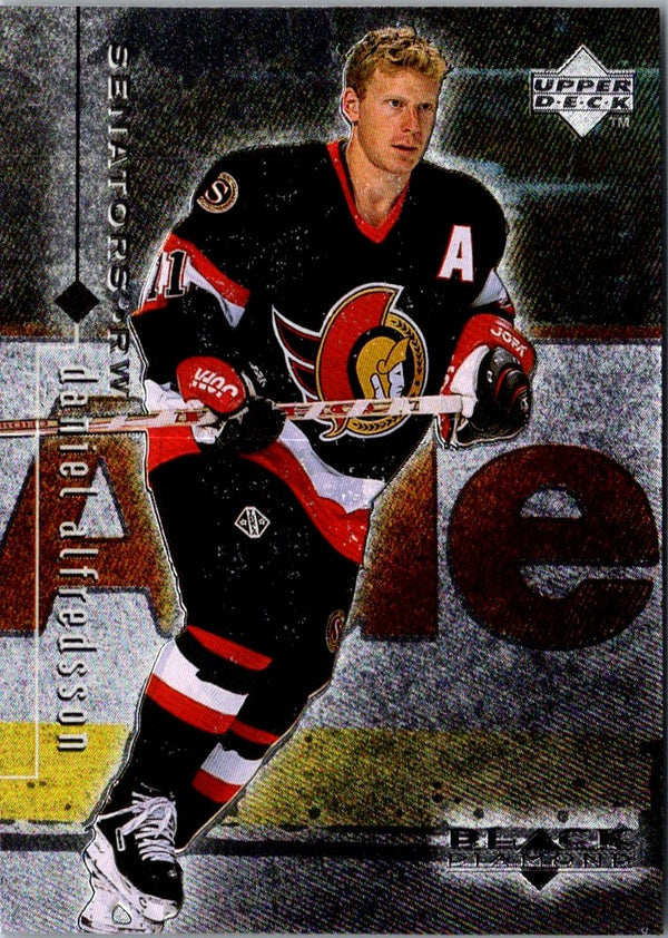 1998 Upper Deck Black Diamond Daniel Alfredsson #61