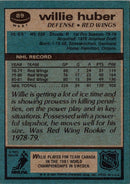 1981 O-Pee-Chee Willie Huber