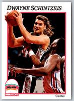 1991 Hoops Dwayne Schintzius #195 Rookie
