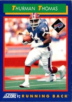 1992 Score Thurman Thomas #10