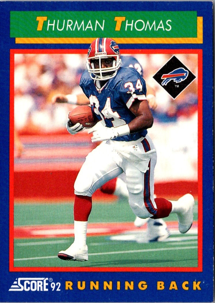 1992 Score Thurman Thomas