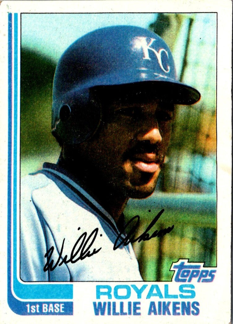 1982 Topps Willie Aikens