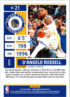2019 Panini Contenders D'Angelo Russell #21