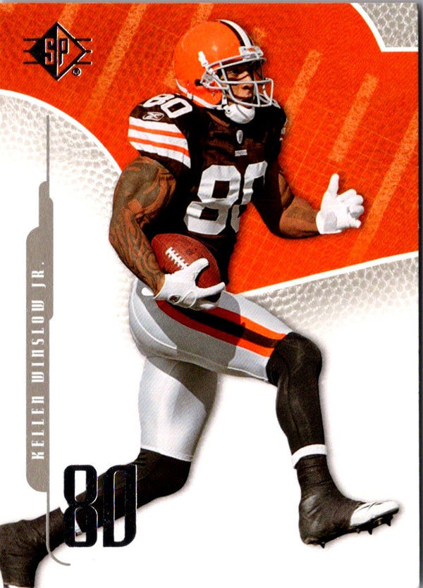 2008 SP Authentic Retail Kellen Winslow #19