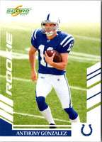 2007 Score Anthony Gonzalez #353 Rookie