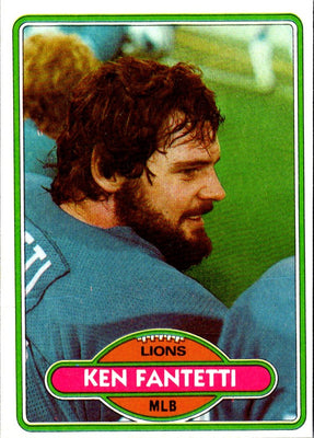 1980 Topps Ken Fantetti #444 Rookie NM-MT