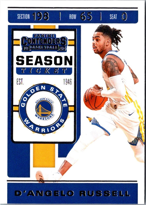 2019 Panini Contenders D'Angelo Russell #21