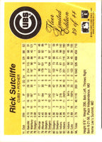 1985 Fleer Limited Edition Rick Sutcliffe #39