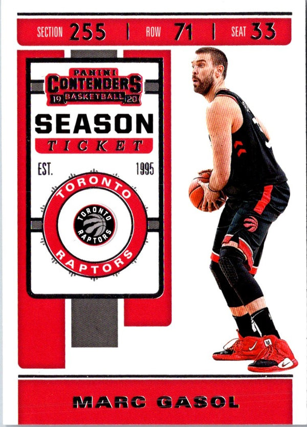 2019 Panini Contenders Marc Gasol #76