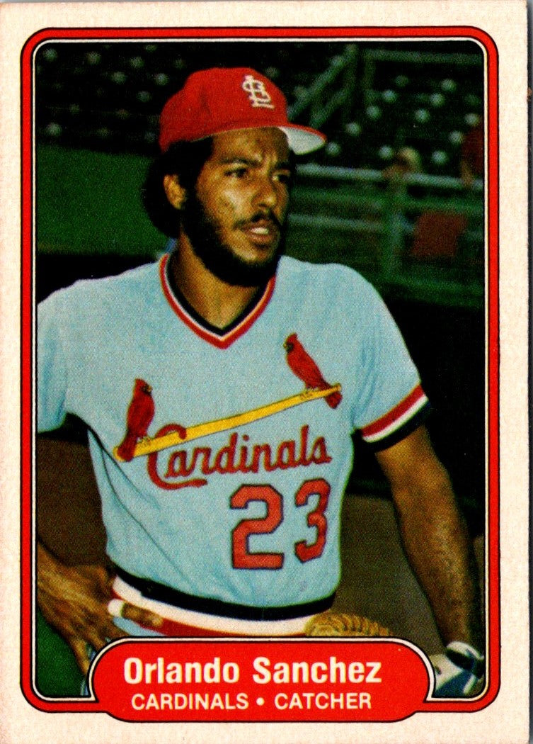 1982 Fleer Orlando Sanchez