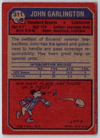 1973 Topps John Garlington #311 Rookie