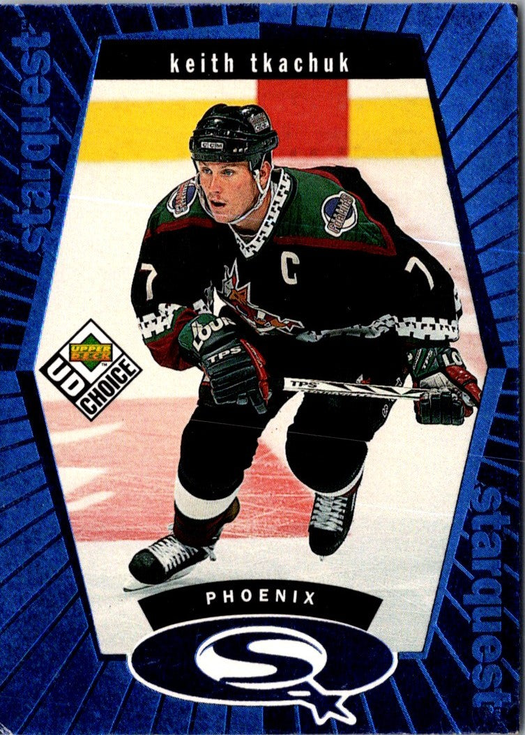 1998 UD Choice StarQuest Blue Keith Tkachuk