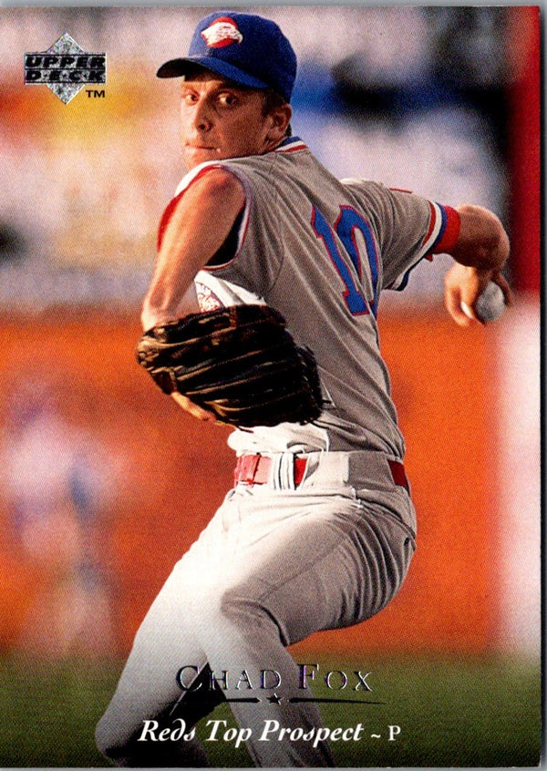 1995 Upper Deck Minors Chad Fox #138