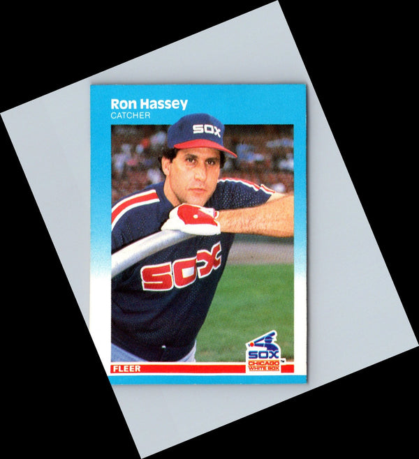 1985 Fleer Ron Hassey #U-50
