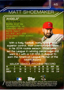 2015 Stadium Club Matt Shoemaker