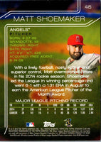 2015 Stadium Club Matt Shoemaker #45