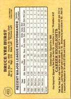 1985 Donruss Bruce Hurst #493