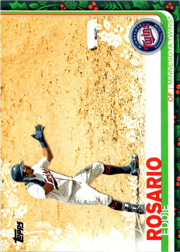 2019 Topps Holiday Eddie Rosario #HW10