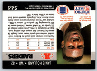 1990 Pro Set Jamie Holland #544