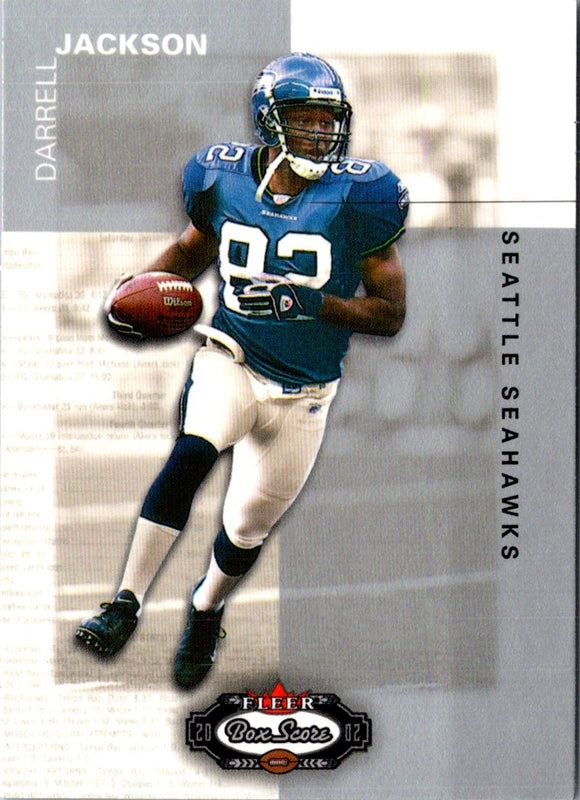 2002 Fleer Box Score Darrell Jackson #51
