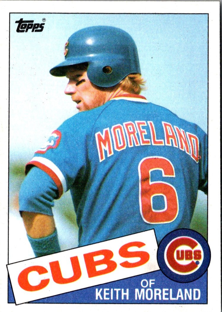 1985 Topps Keith Moreland