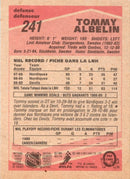 1989 O-Pee-Chee Tommy Albelin
