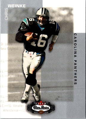 2002 Fleer Box Score Chris Weinke #65