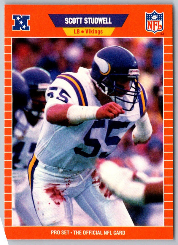 1989 Pro Set Scott Studwell #240