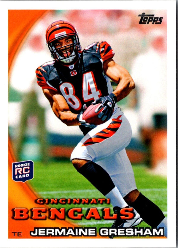 2010 Topps Jermaine Gresham #64 Rookie