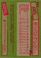 1985 Topps Mark Davis #541