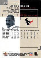 2002 Fleer Box Score James Allen #64
