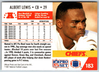 1991 Fleer Stars and Stripes Albert Lewis #29