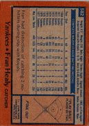 1978 Topps Fran Healy