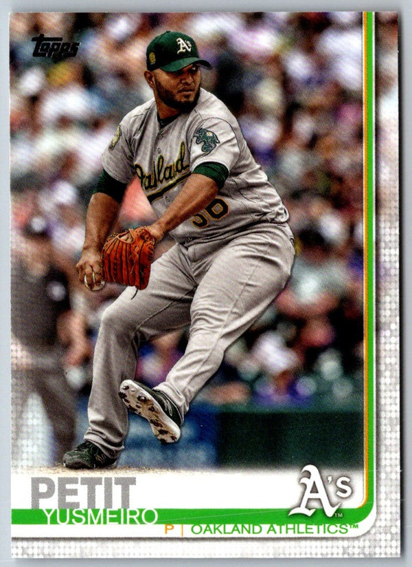 2019 Topps Yusmeiro Petit #637